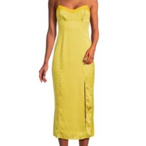 NWOT Free People: City Cool MIDI Slip Chemise